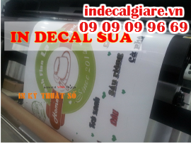 In decal sữa